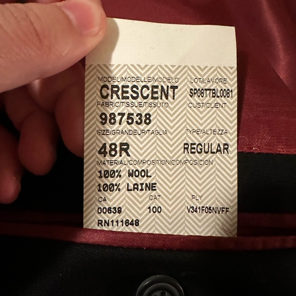 Bellissimo Pure Wool Suit Jacket - Picture 6 of 7